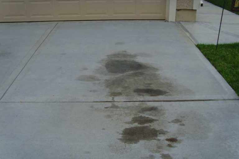 How To Remove Oil Stains From Concrete The Driveway Doctor
